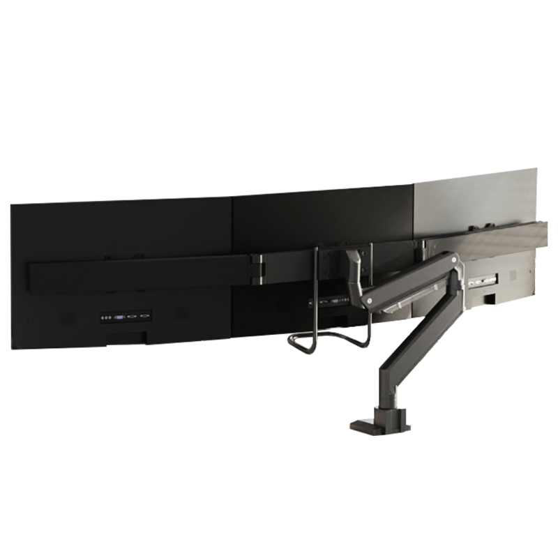 Uchwyt do monitorów Alberenz® na 3 ekrany