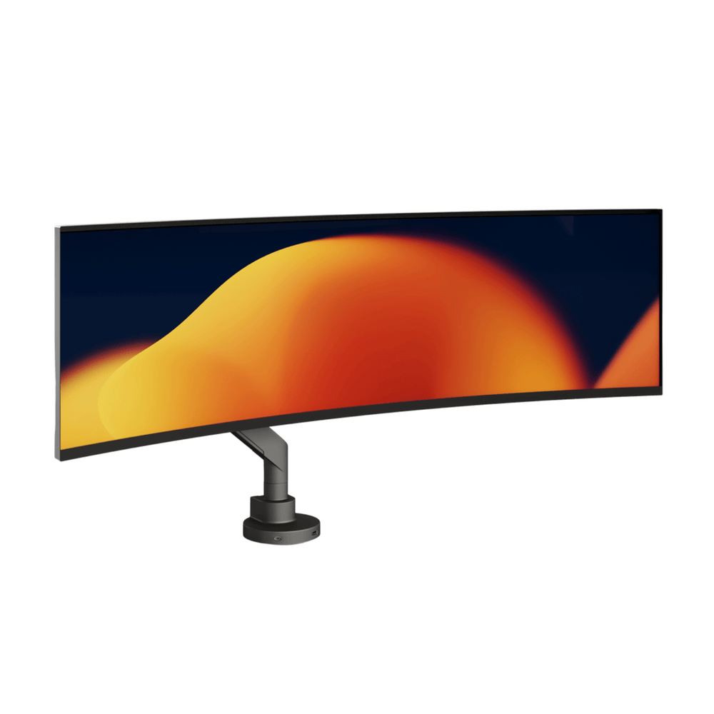 Alberenz® Wytrzymały uchwyt do monitora z siłownikiem gazowym (do 57 cali)