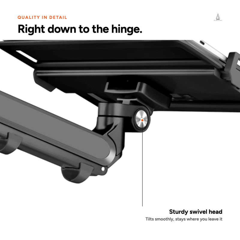 Alberenz® Laptop Arm Gas Spring - Dark Grey