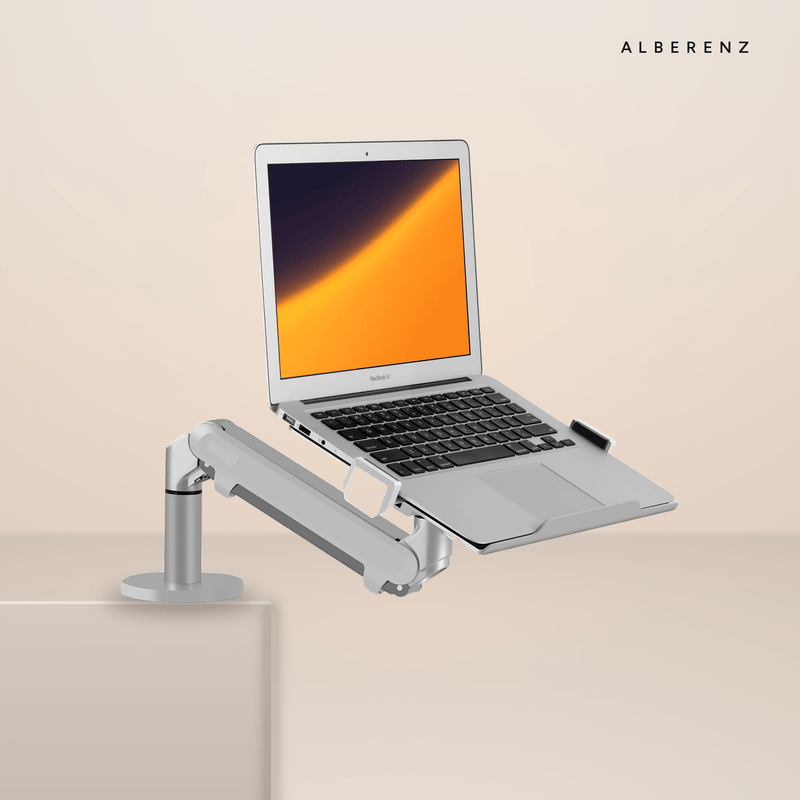Alberenz® Laptop Arm Gas Spring Silver