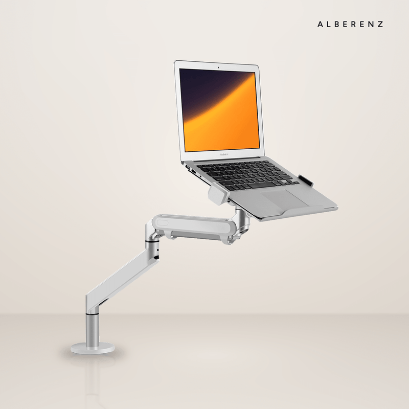 Alberenz® Laptop Arm Gas Spring Silver