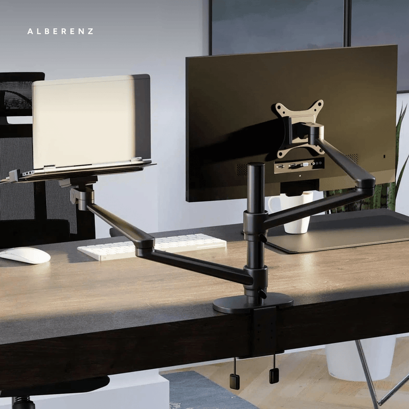 Alberenz® Laptop Monitor Arm Black