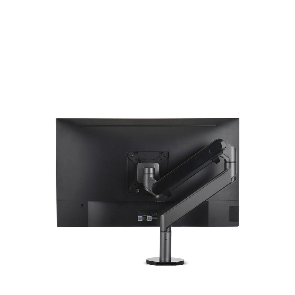 Alberenz® pojedyncze ramię do monitora z gazową sprężyną, ciemnoszare