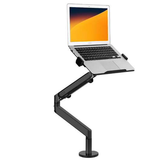 Alberenz® Ramię do laptopa z gazową sprężyną – ciemnoszare