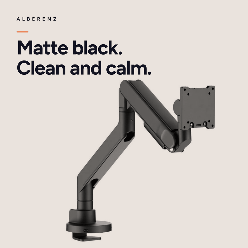 Alberenz® Heavy Duty Gas Spring Monitor Mount (up to 57 inches)