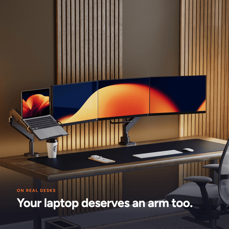 Alberenz® Laptop Arm Gas Spring - Dark Grey