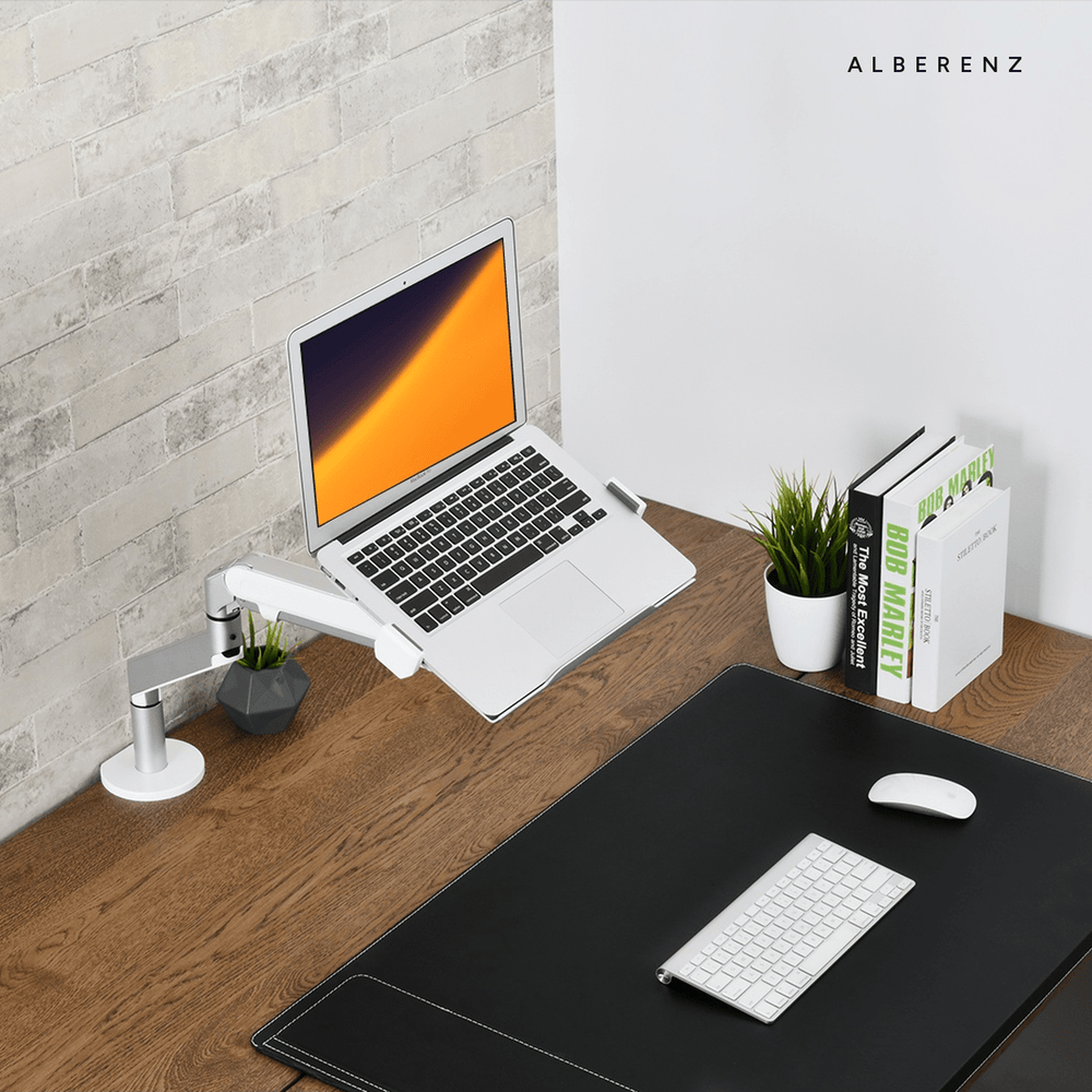 Alberenz® Laptop Arm Gas Spring Silver