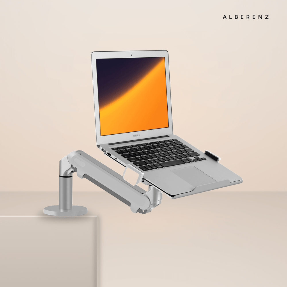Alberenz® Laptop Arm Gas Spring Silver