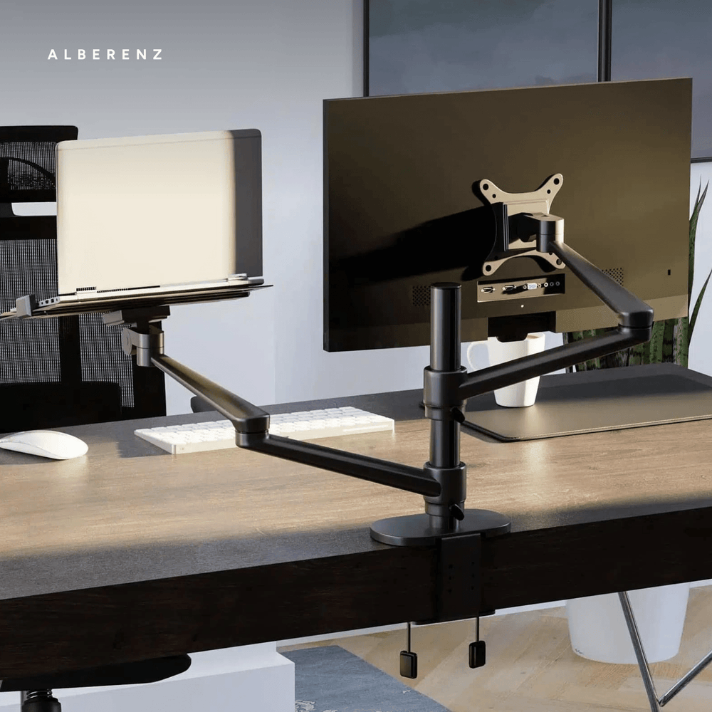 Alberenz® Laptop Monitor Arm Black