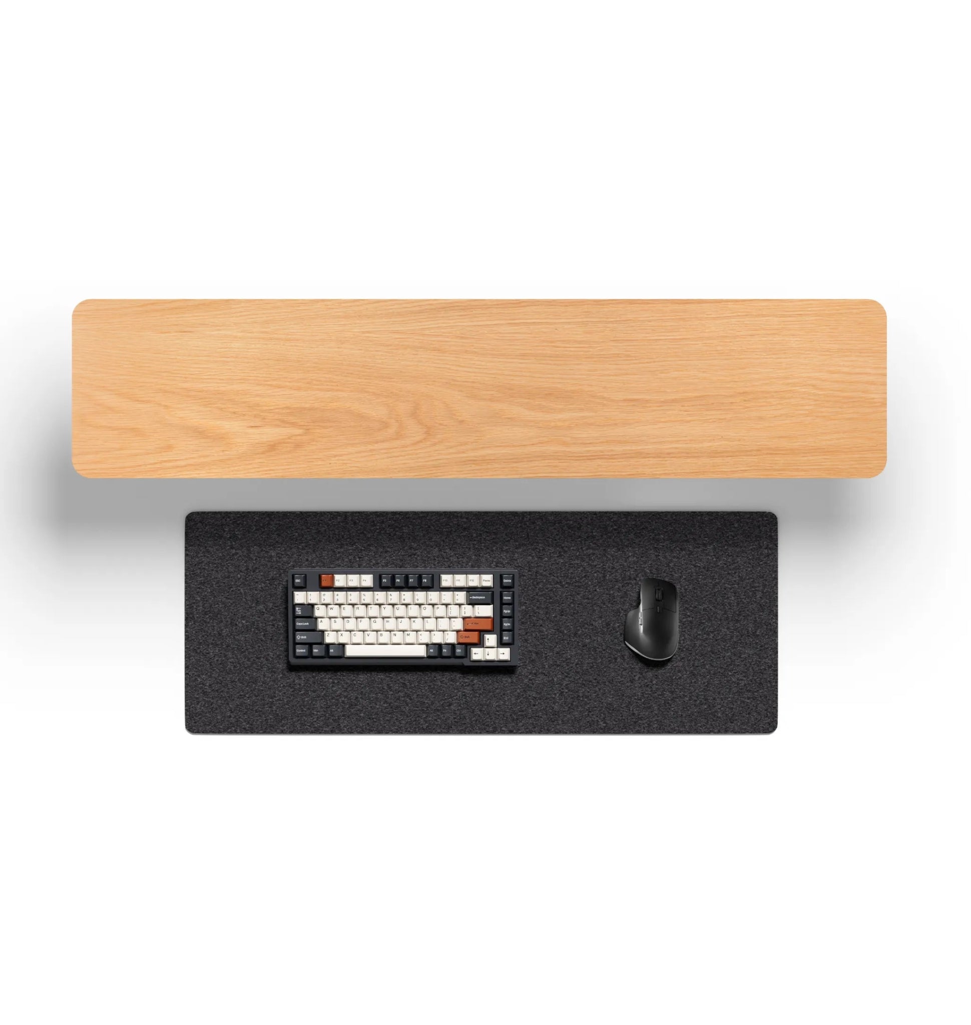 Alberenz® Oak Wooden Monitor Riser - 2 Monitors - Alberenz - Monitor riser