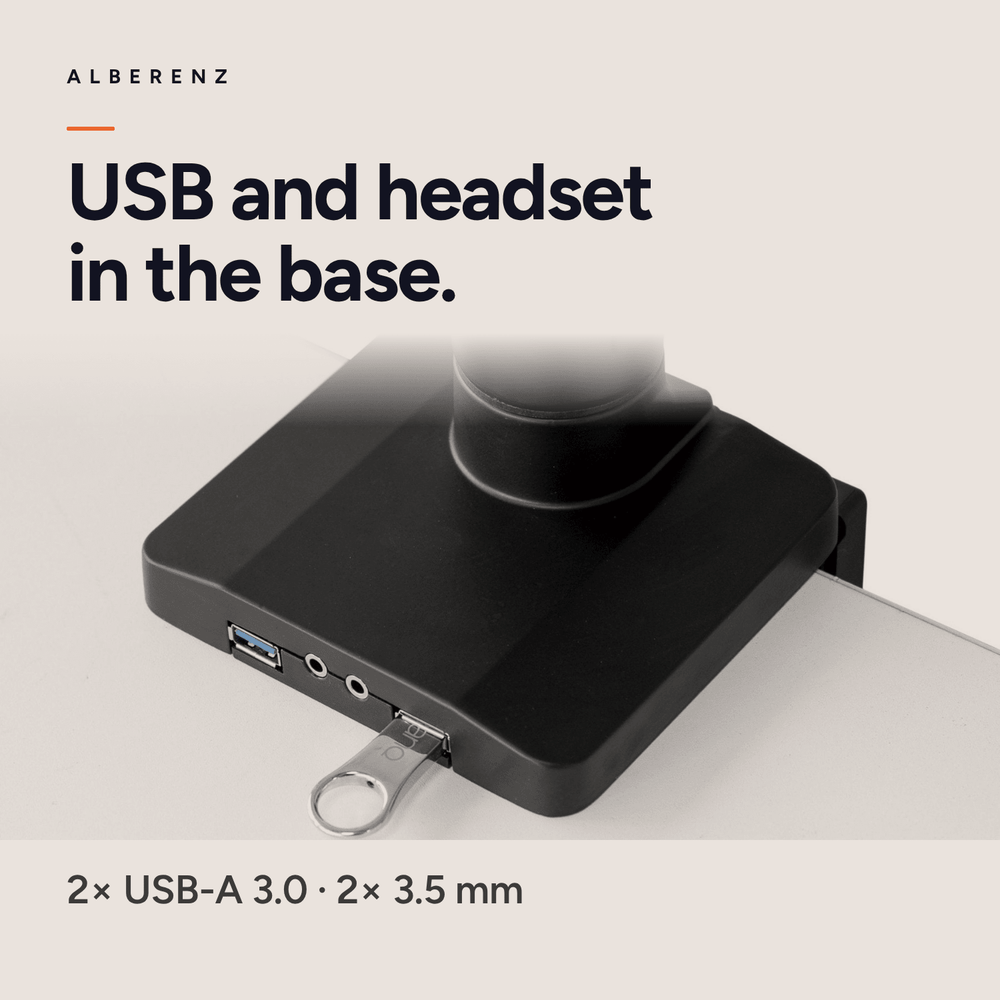 Alberenz® Monitor Mount for 3 Screens