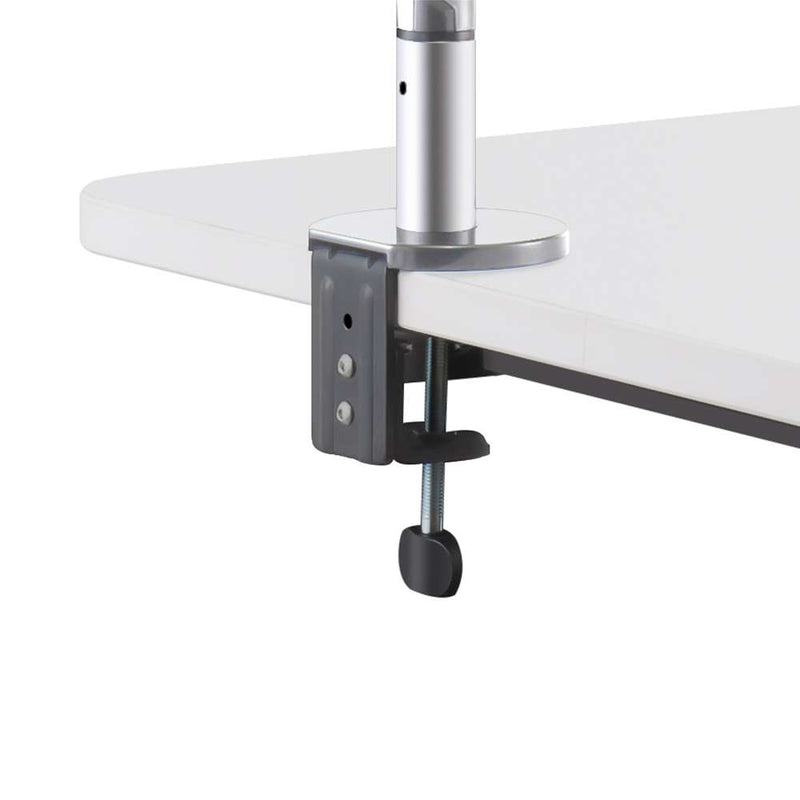 Alberenz® pojedyncze ramię do monitora z gazową sprężyną, srebrne