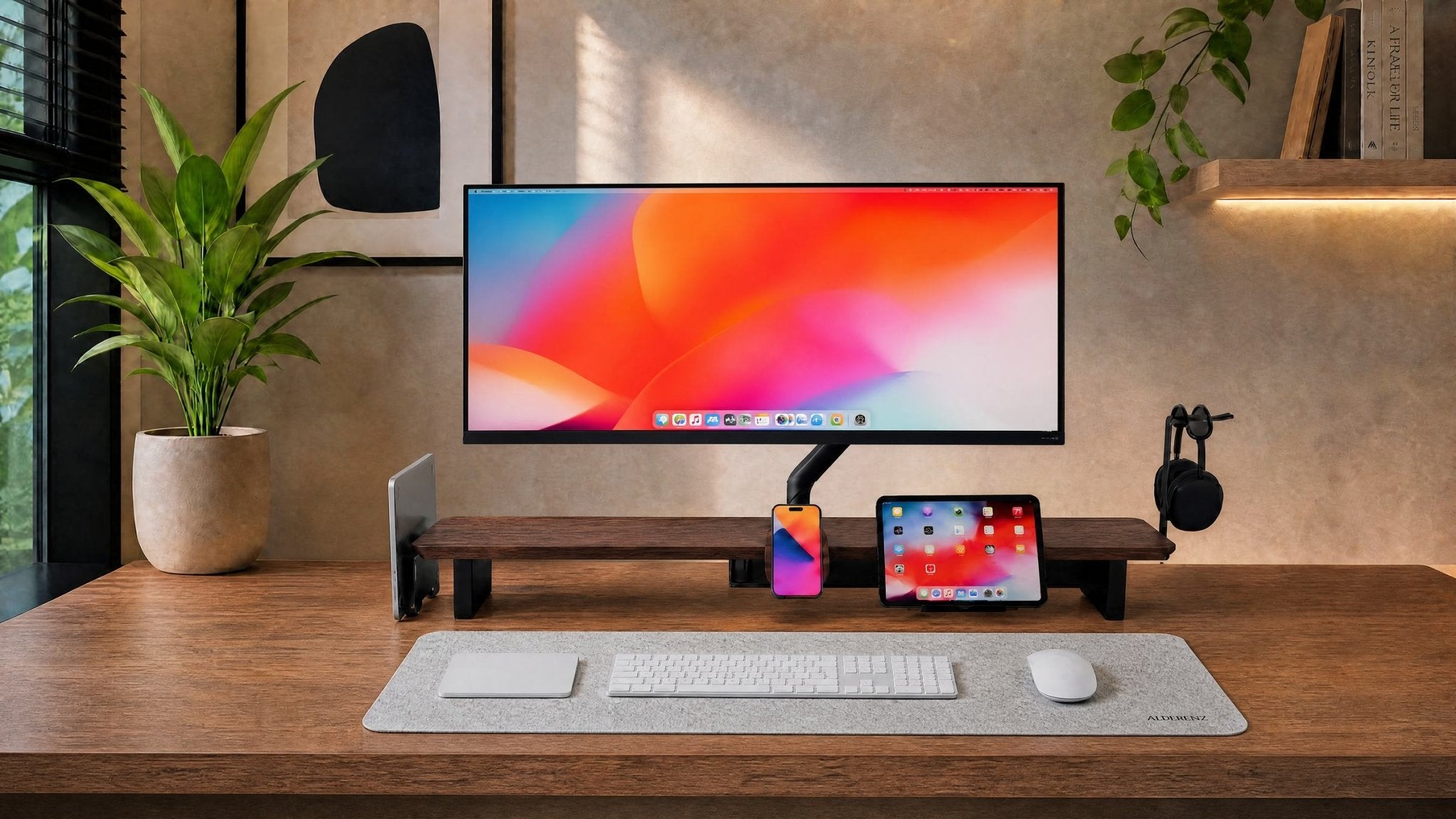 Monitor wyżej,